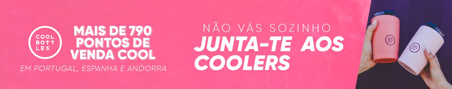 Quer vender cool bottles na sua loja? Entre em contacto connosco