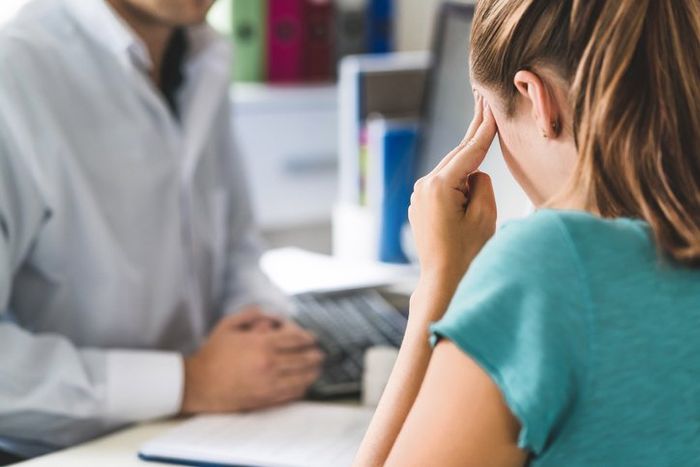Woman Suffering from Headache — Bayonne, NJ — Neurology Partners of Hudson County, PA