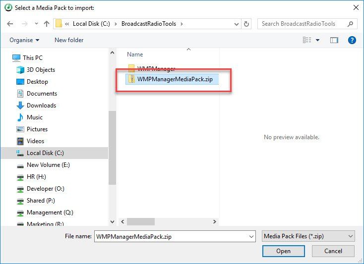 A screenshot of a computer screen showing a file in a folder