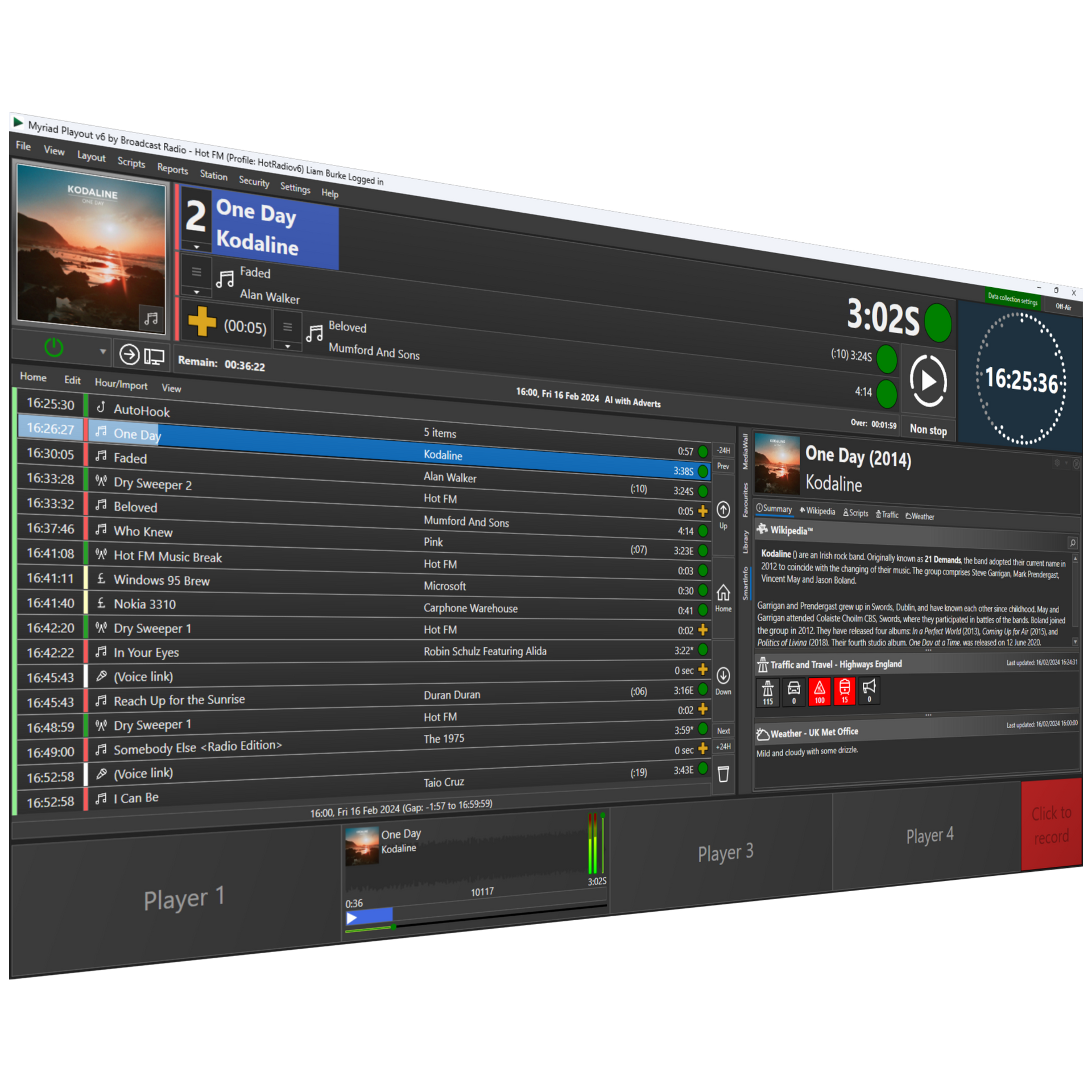 A computer screen shows the time as 3:25