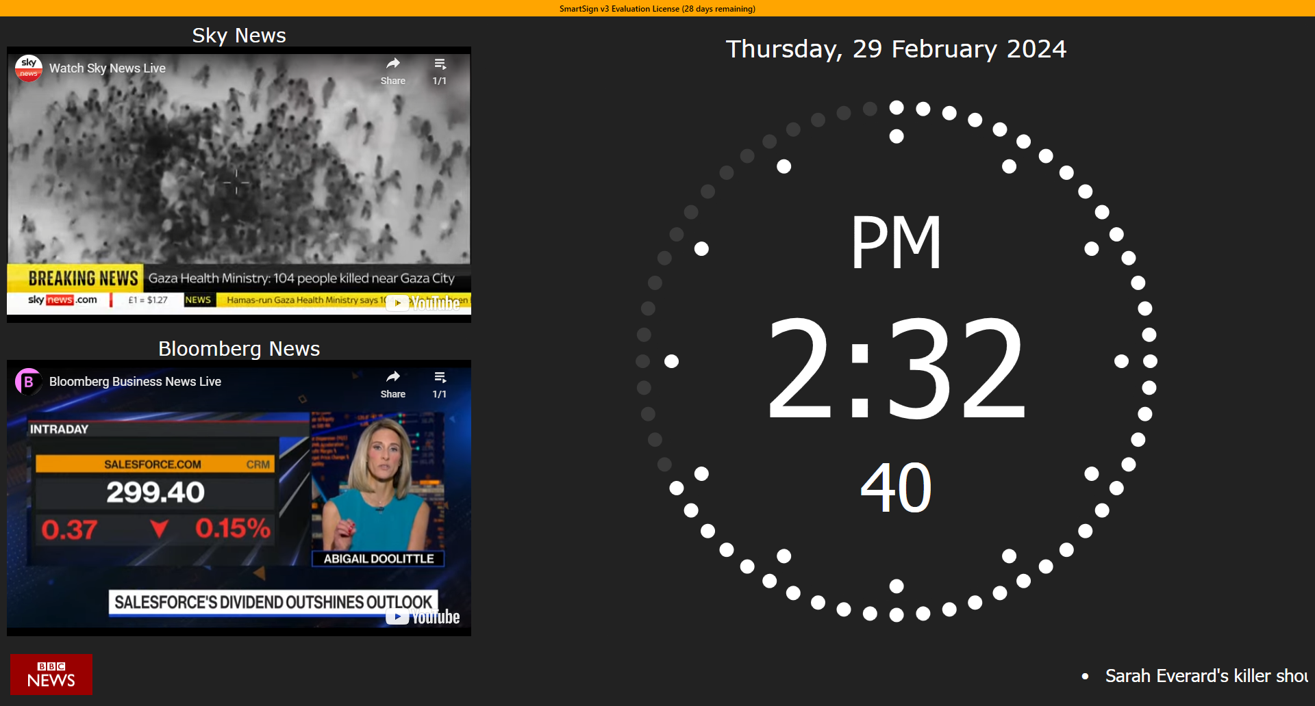 Realtime information from the real world!