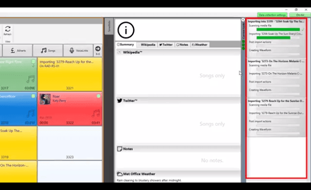 Importing Audio