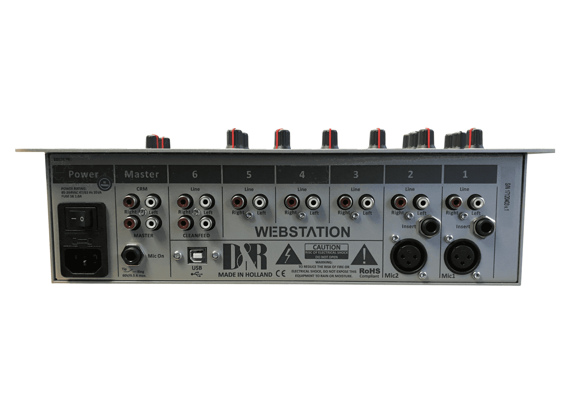 Webstation Rear Panel