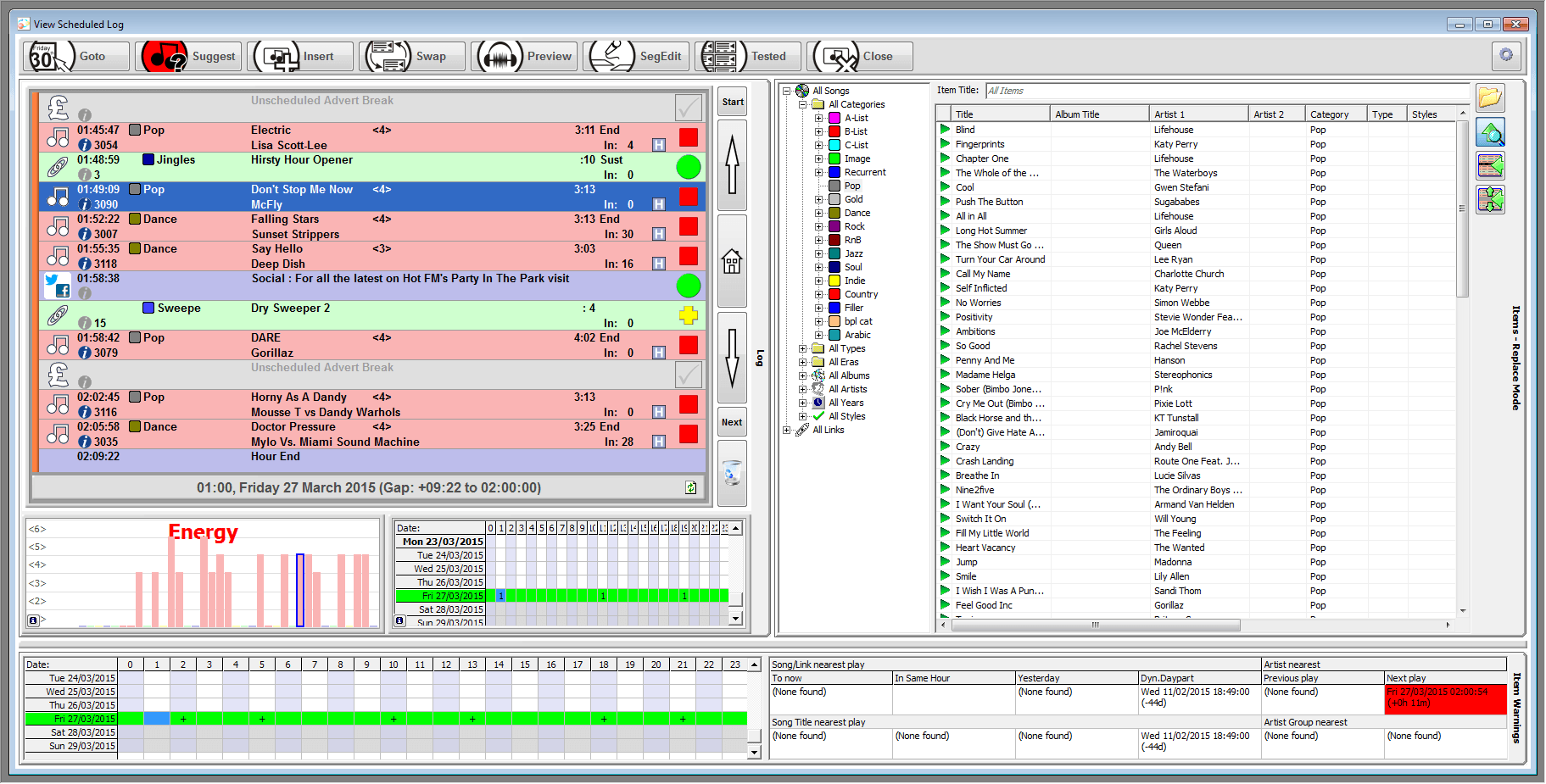 Edit Schedule (Standard & Pro)