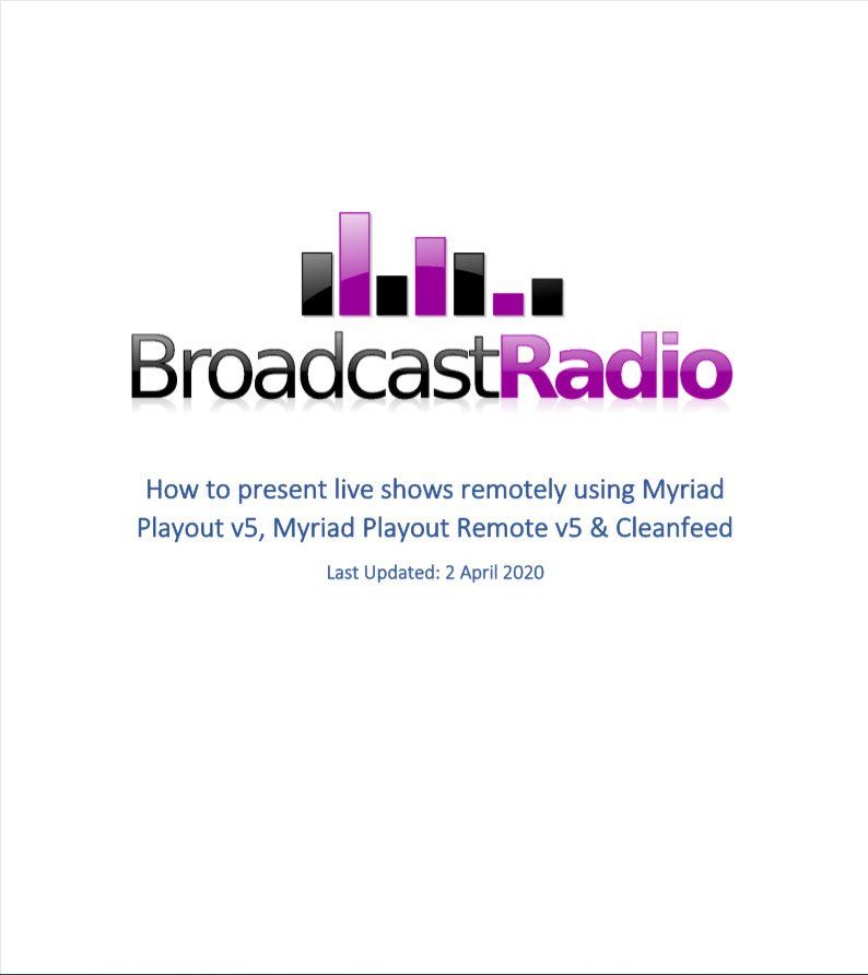 Guide to remote live shows