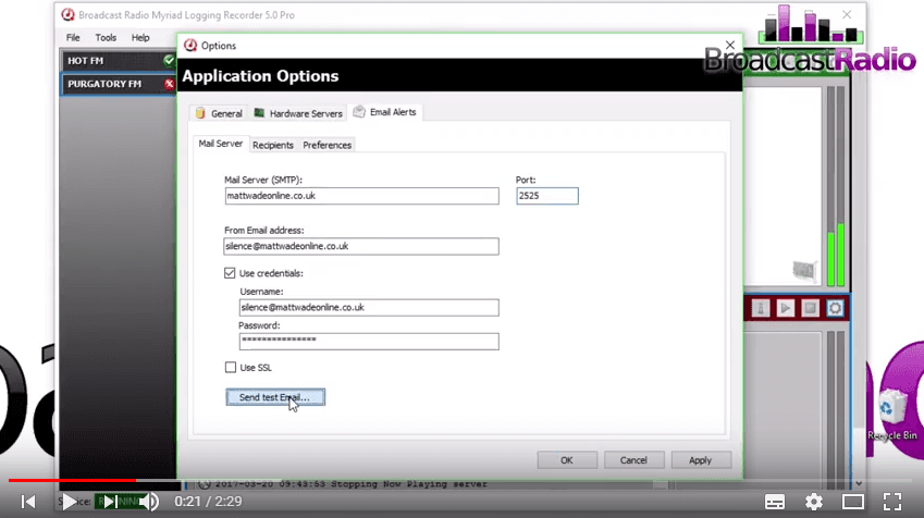 Silence & Email Alerts