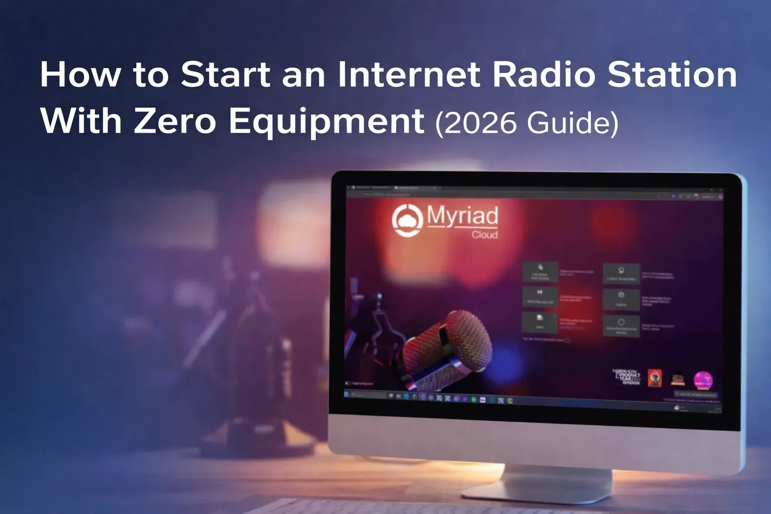 Guide on starting an internet radio station. 