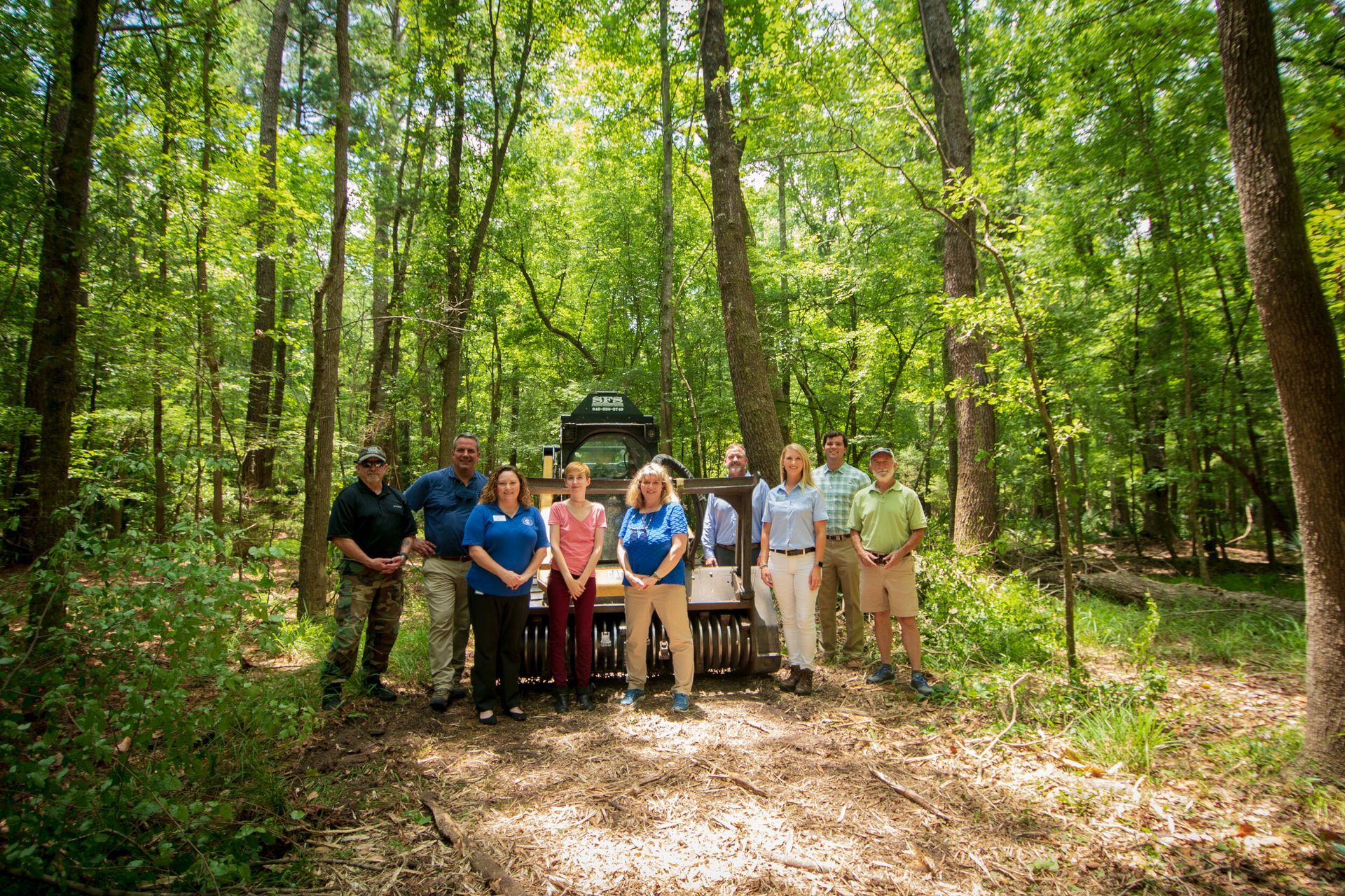 Representatives from the Lord Berkeley Conservation Trust, SC Battleground Preservation Trust, Berkeley County Museum and Heritage Center, and Berkeley County