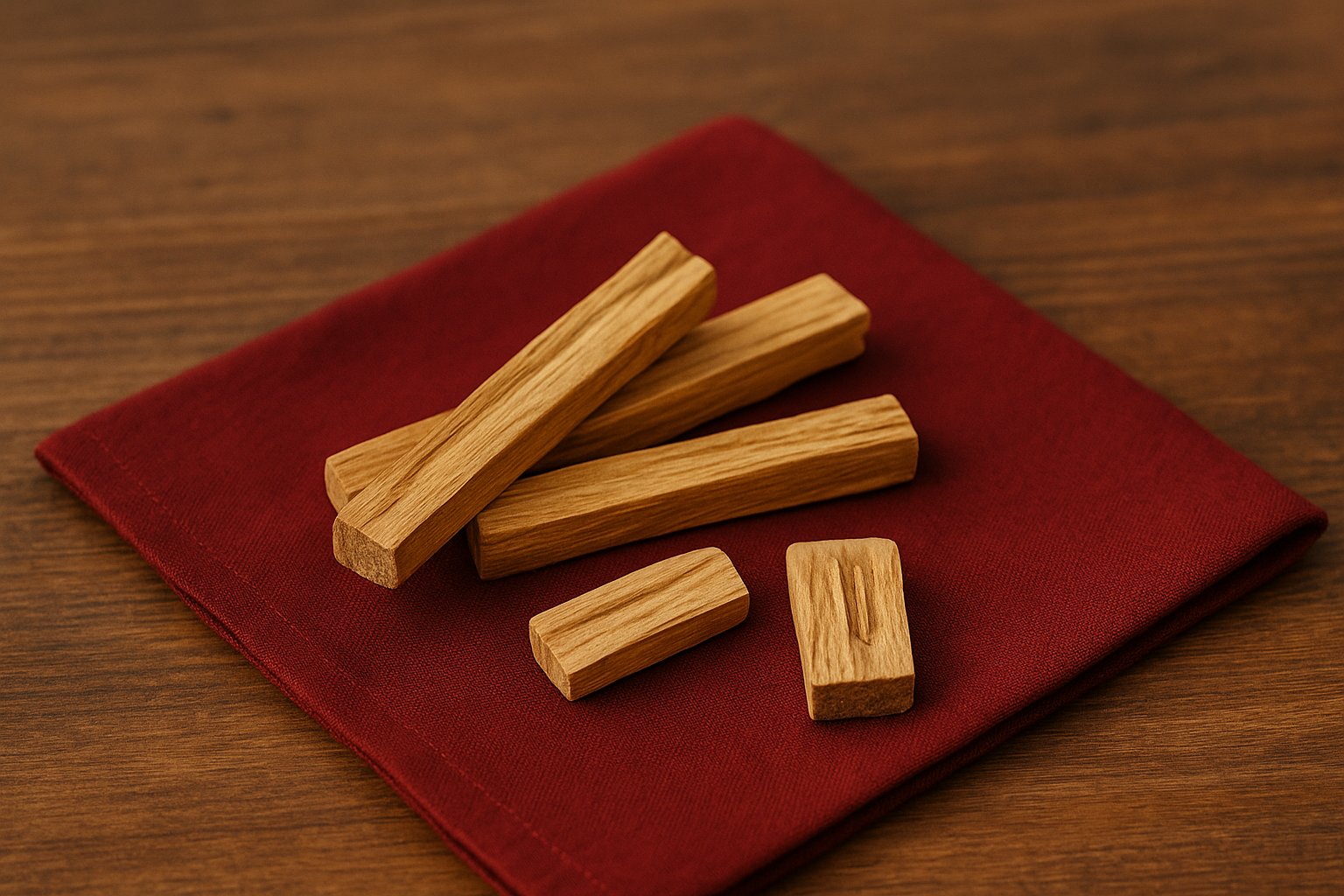Palo Santo wood sticks.