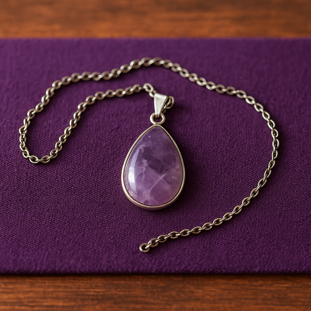 Crystal Teardrop Pendants.