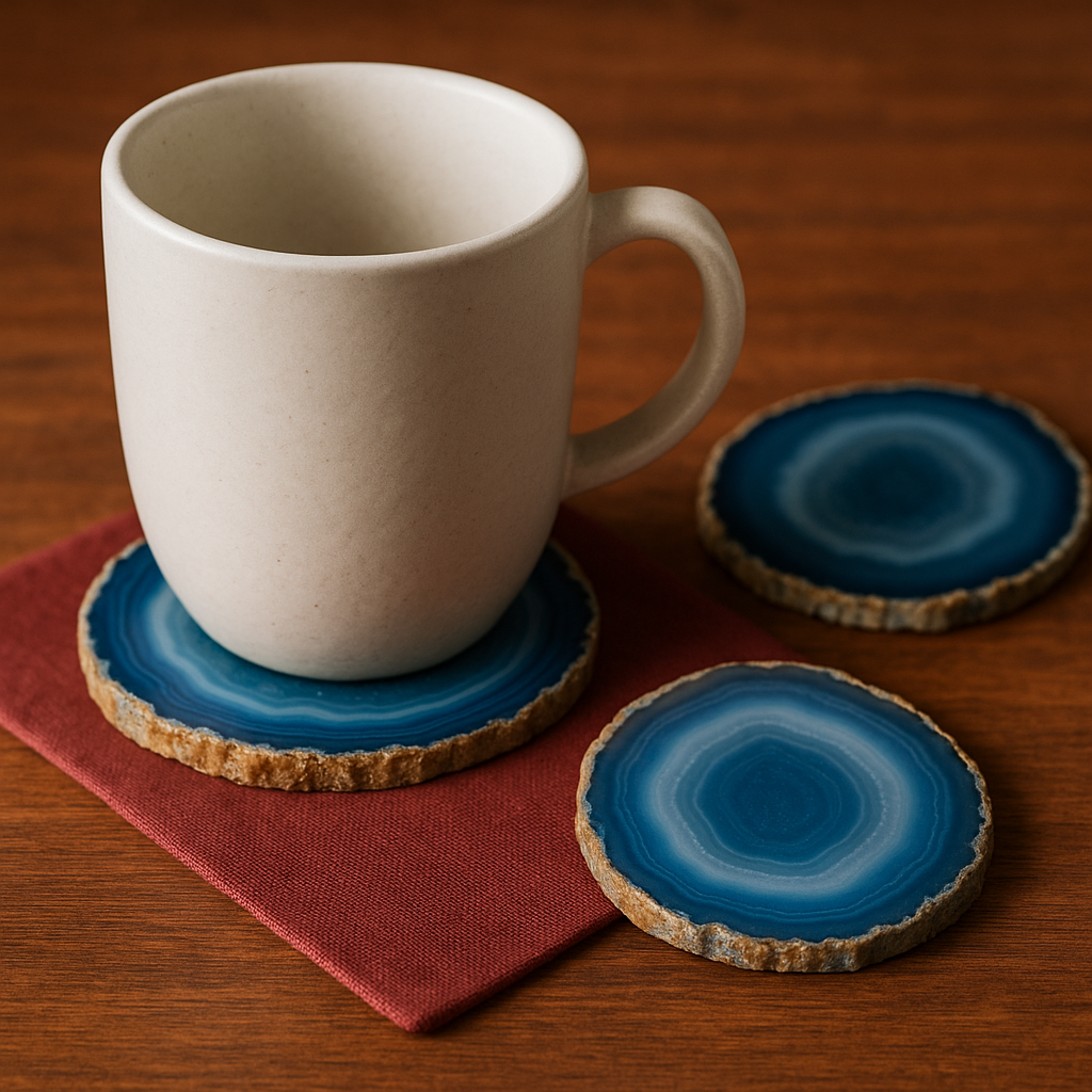 Agate Slice coaster.