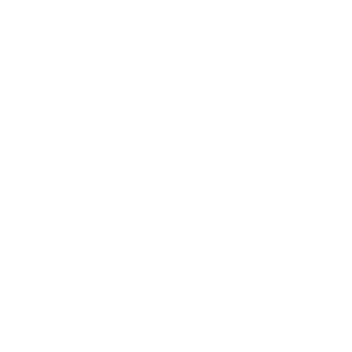 A white clock icon