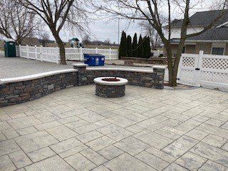 The image of a stamped patio in Van Wert, OH