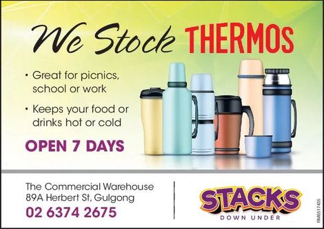 we stock thermos