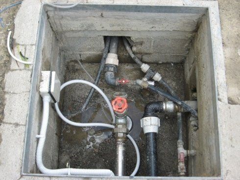 pompa impianto distribuzione acqua