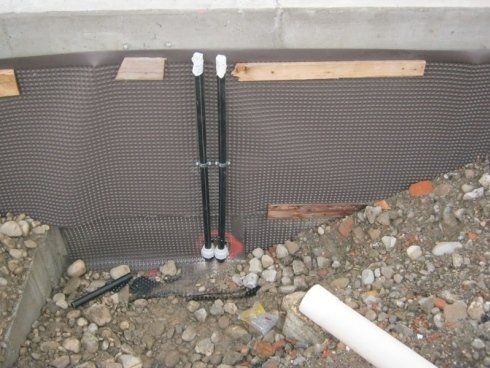 tubi raccolta acqua piovana