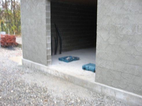 impianto di accumulo acque