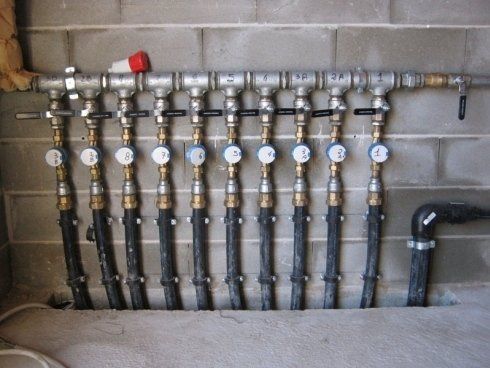 Impianto di regolazione acque domestiche