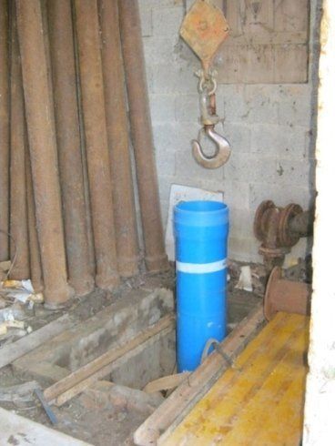 Camicia in pvc per pozzo agricolo