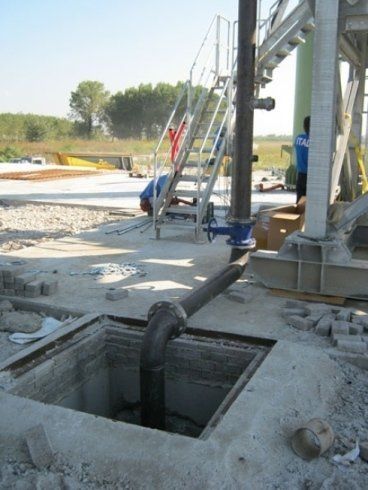 tubazioni per la raccolta acque