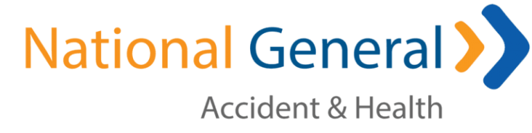 The logo for national general accident & health