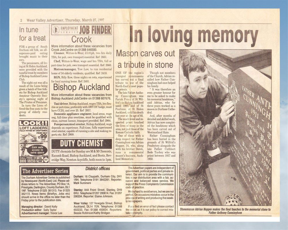 Auckland Memorials Master Masons 64