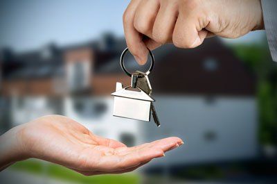 Handing the key to the property manager