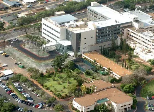 Aerial View of Medical Center — Puunene, HI — Castaway Construction & Restoration, LLC