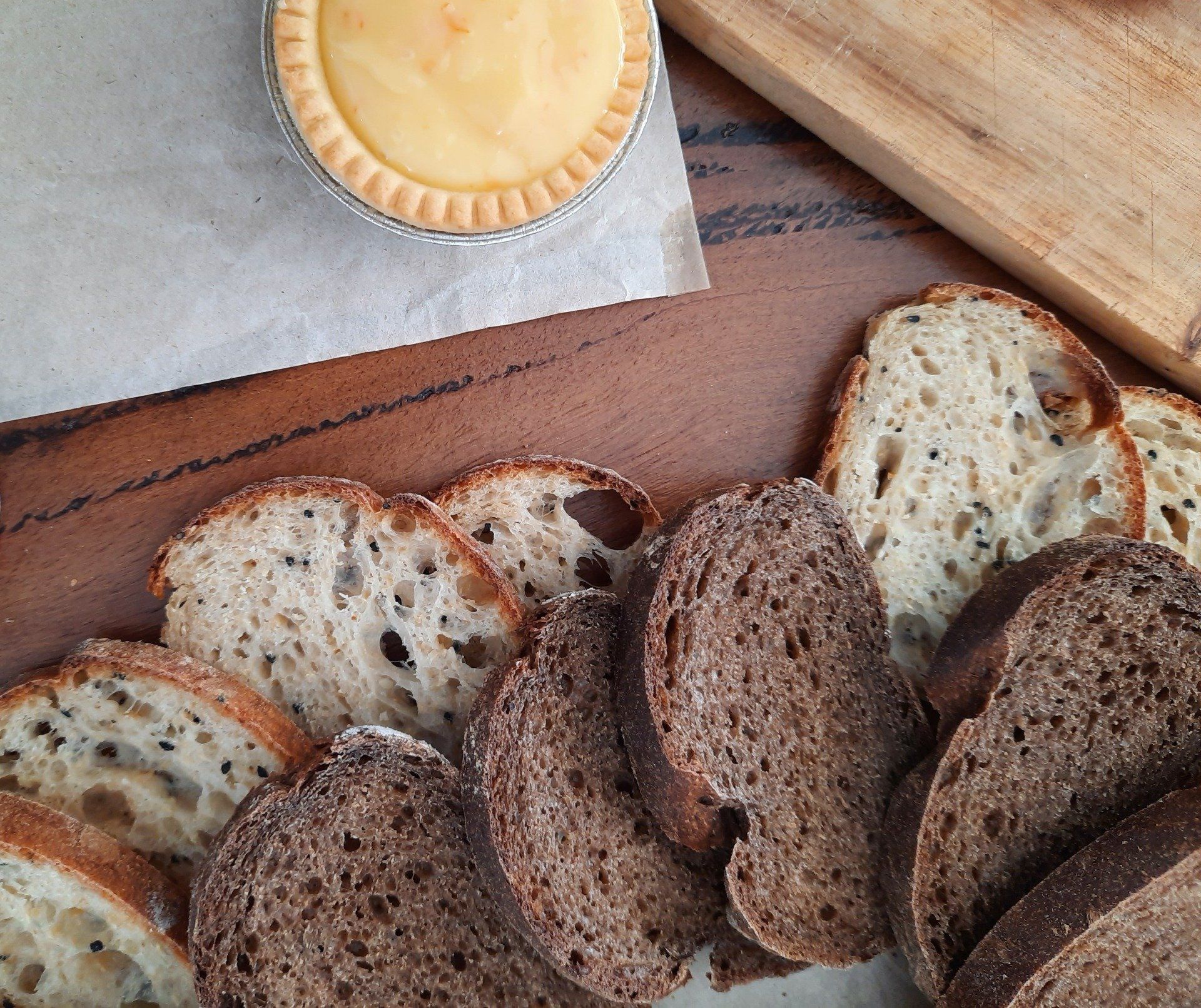 two types of sourdough bread North African 