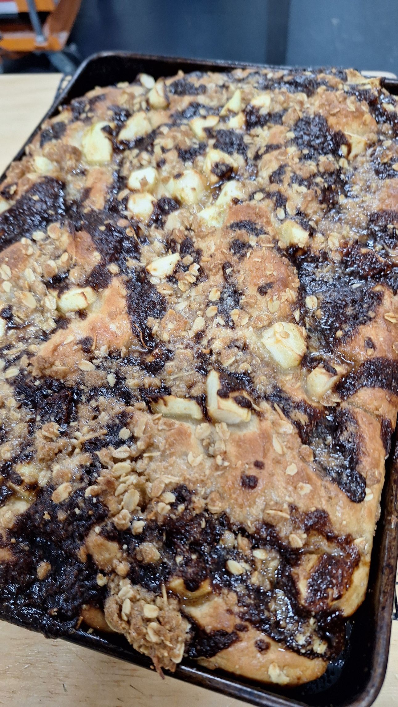 Apple focaccia 