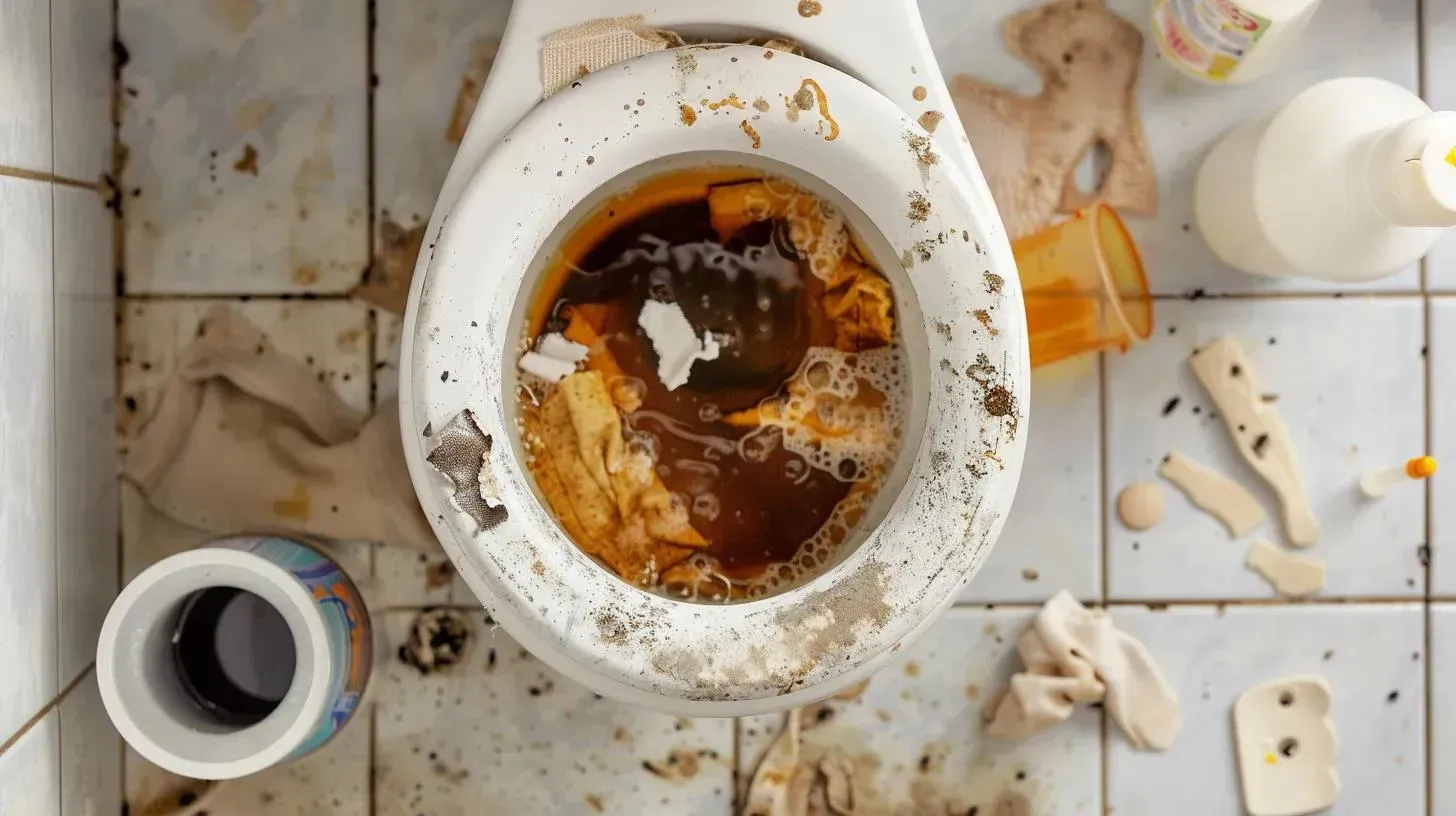 What is the best next step if a home has had bad flushing habits?
