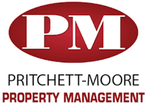 Pritchett-Moore Property Management Logo - Footer - Click to go home