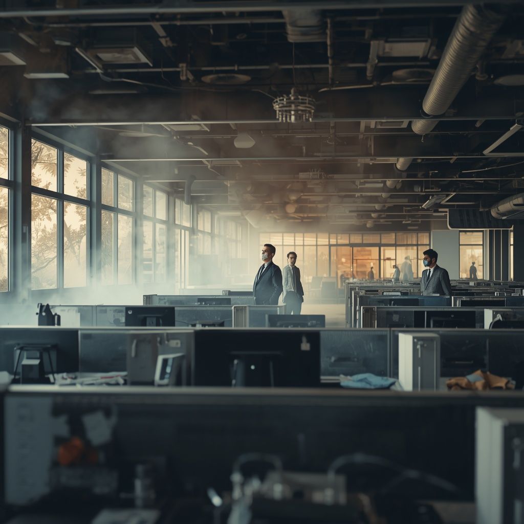 How Wildfire Smoke and Ash Can Affect Commercial Buildings and Workplaces