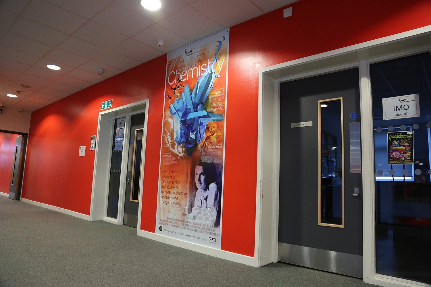 chemistry wall design