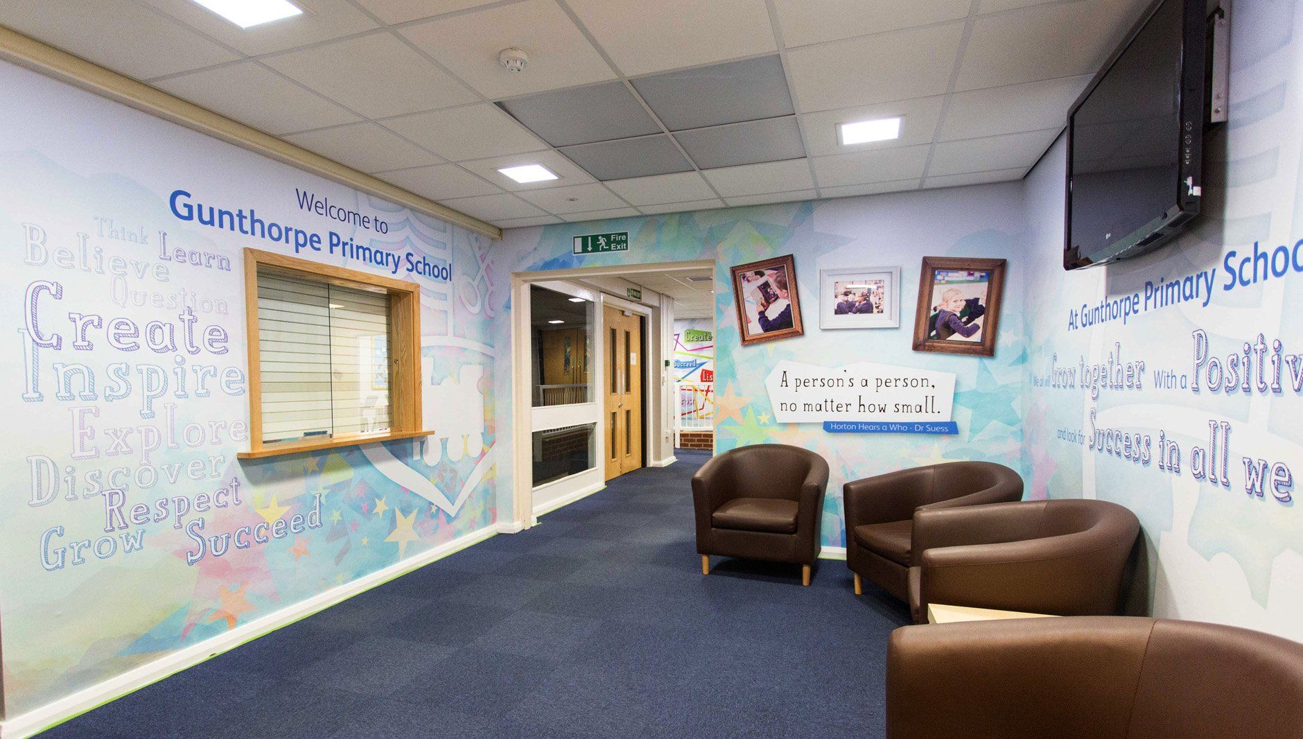 primary school reception design