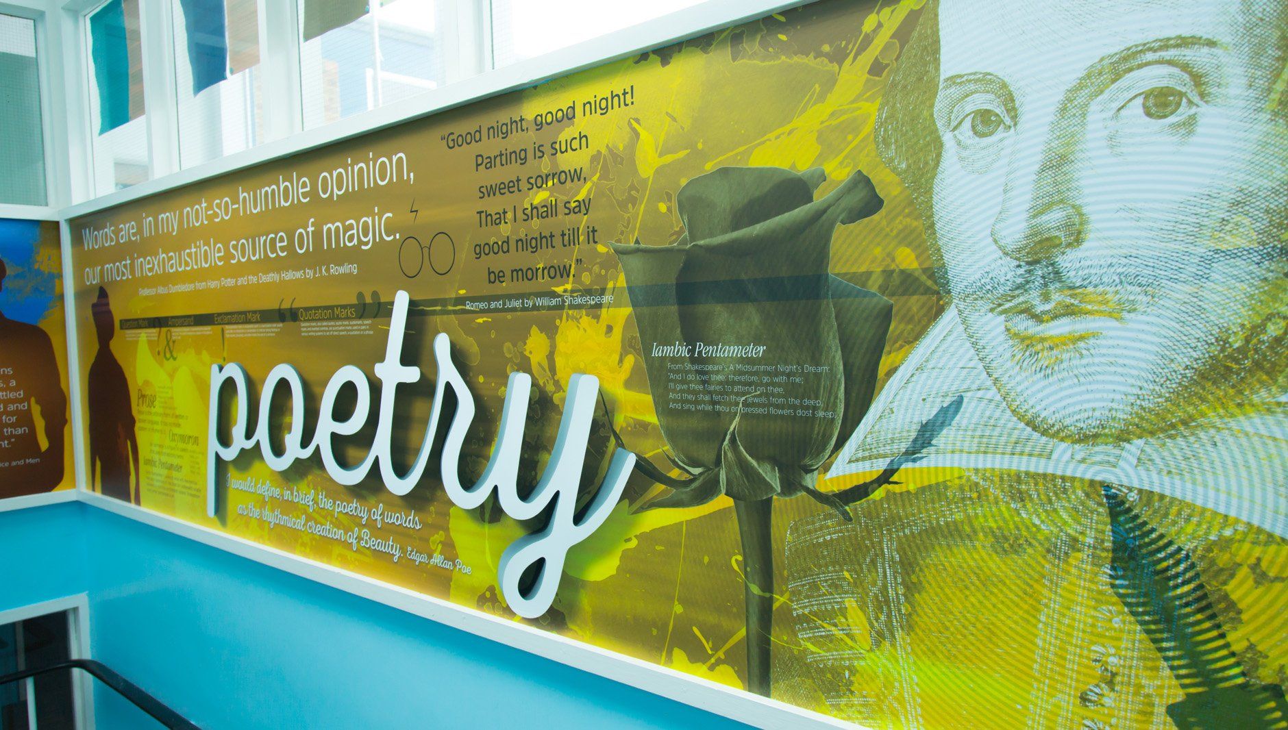 english feature wall