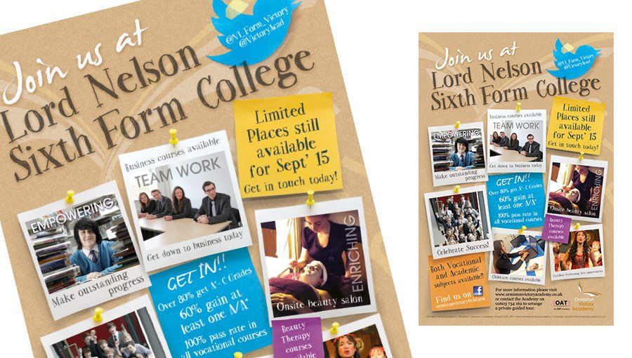 school marketing design