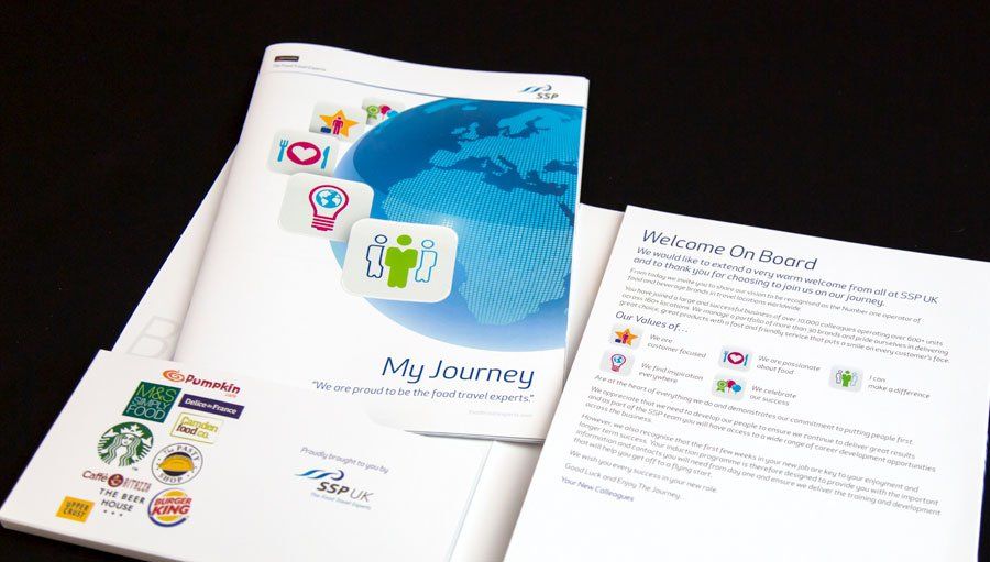 Market brochure design