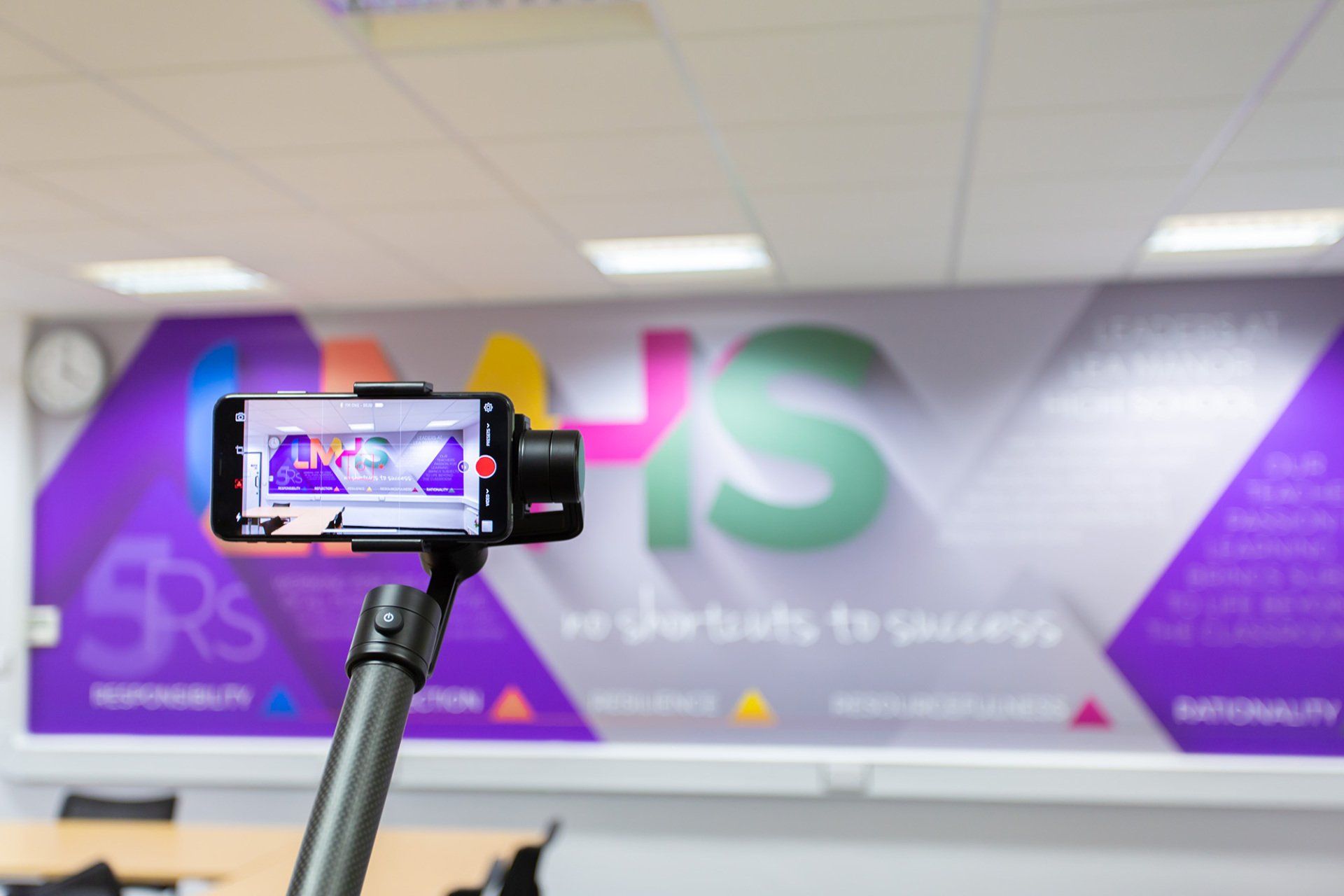 Classroom design for mural