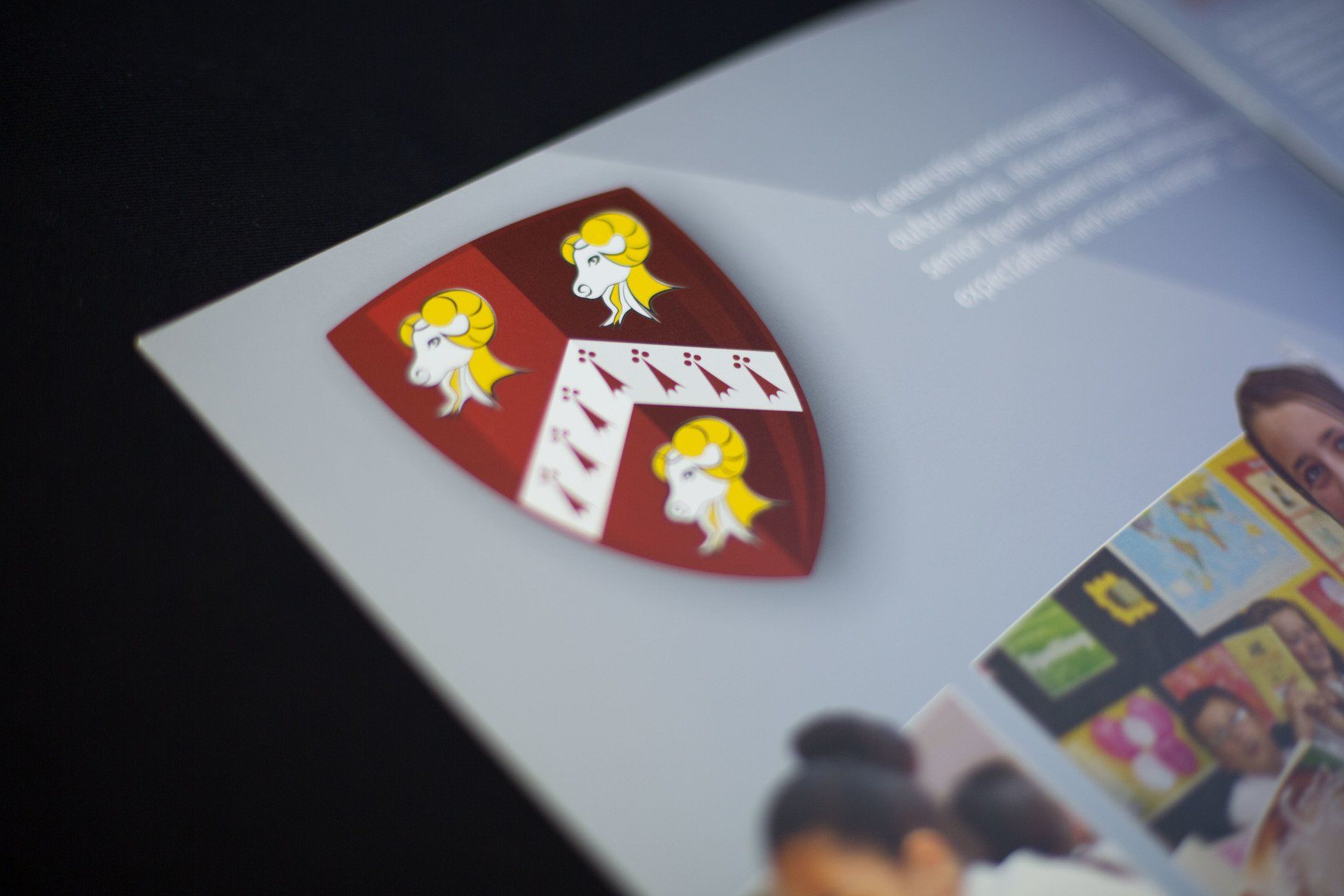 Humanities digital mural at Stoke High School