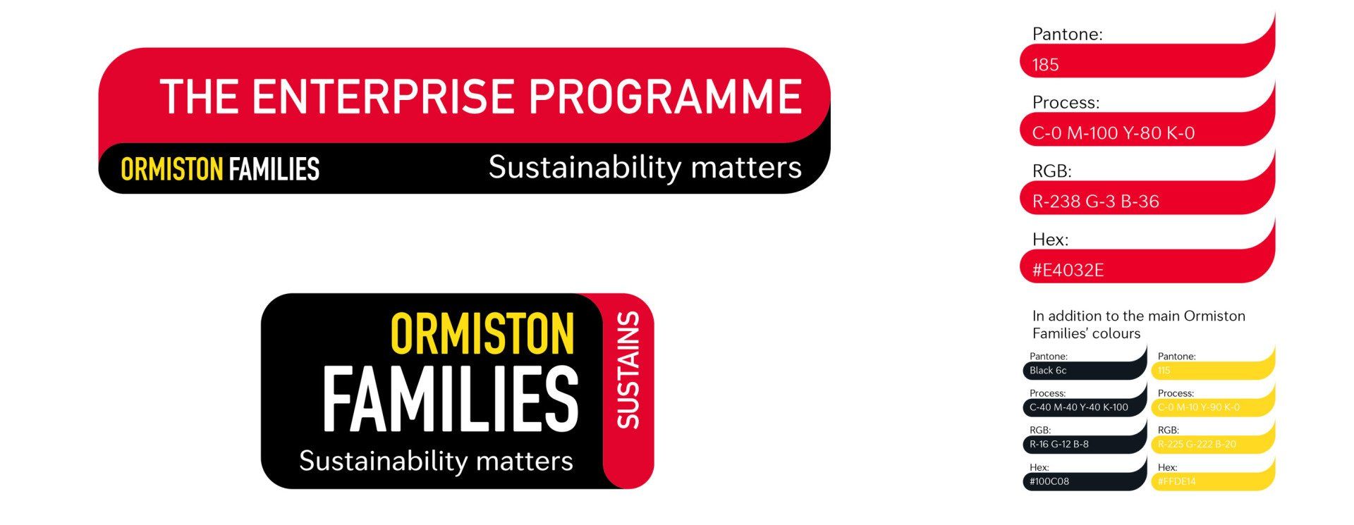 Ormiston Families Enterprise Logo