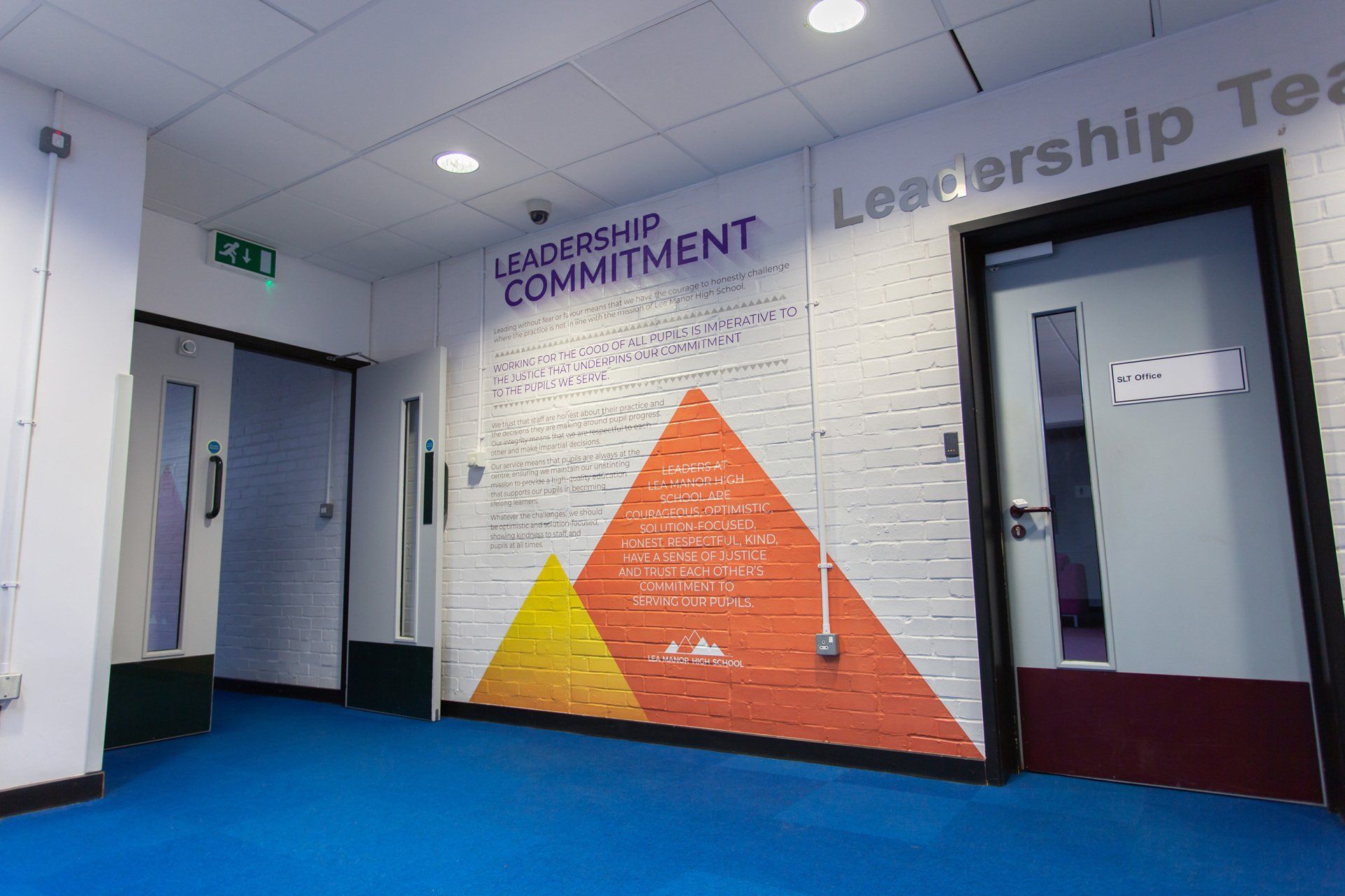 clear wall wrap mural