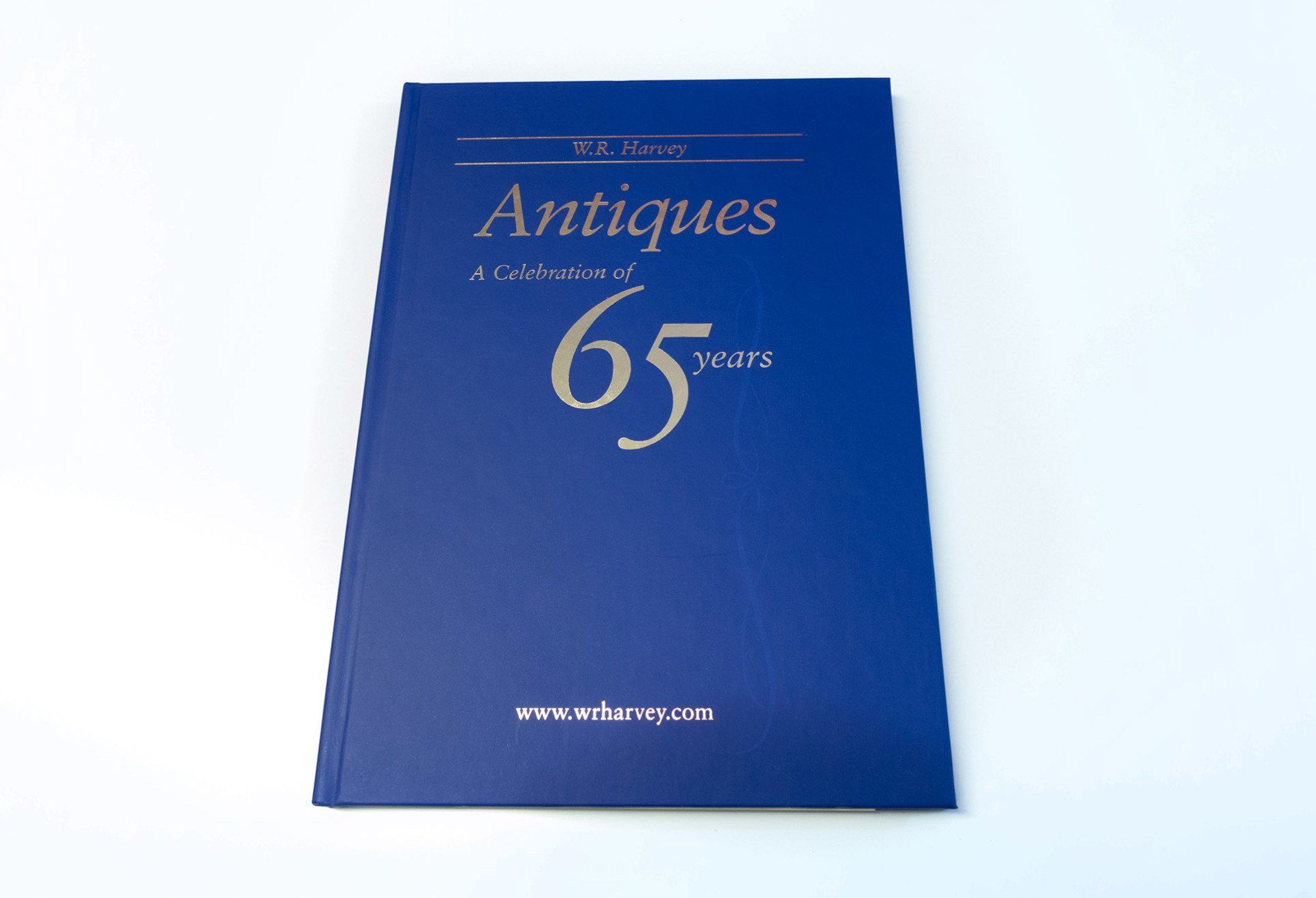 Gold foil block book cover design