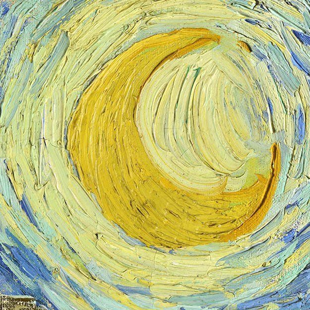 starry night van gogh wall mural by fusional