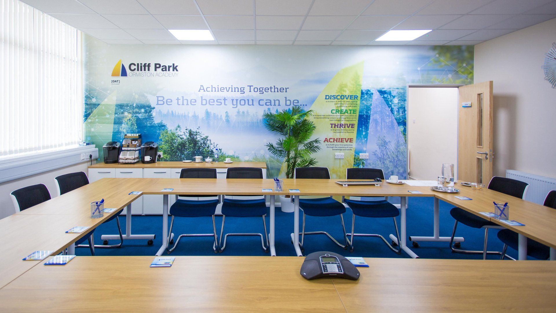 office mural installation