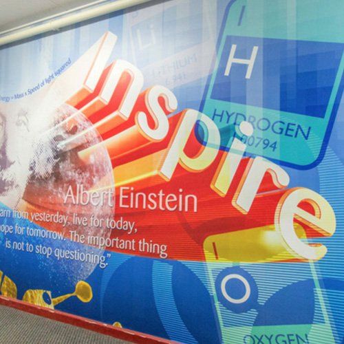 Science wallscape designs