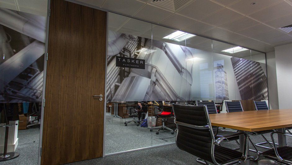 office privacy vinyl