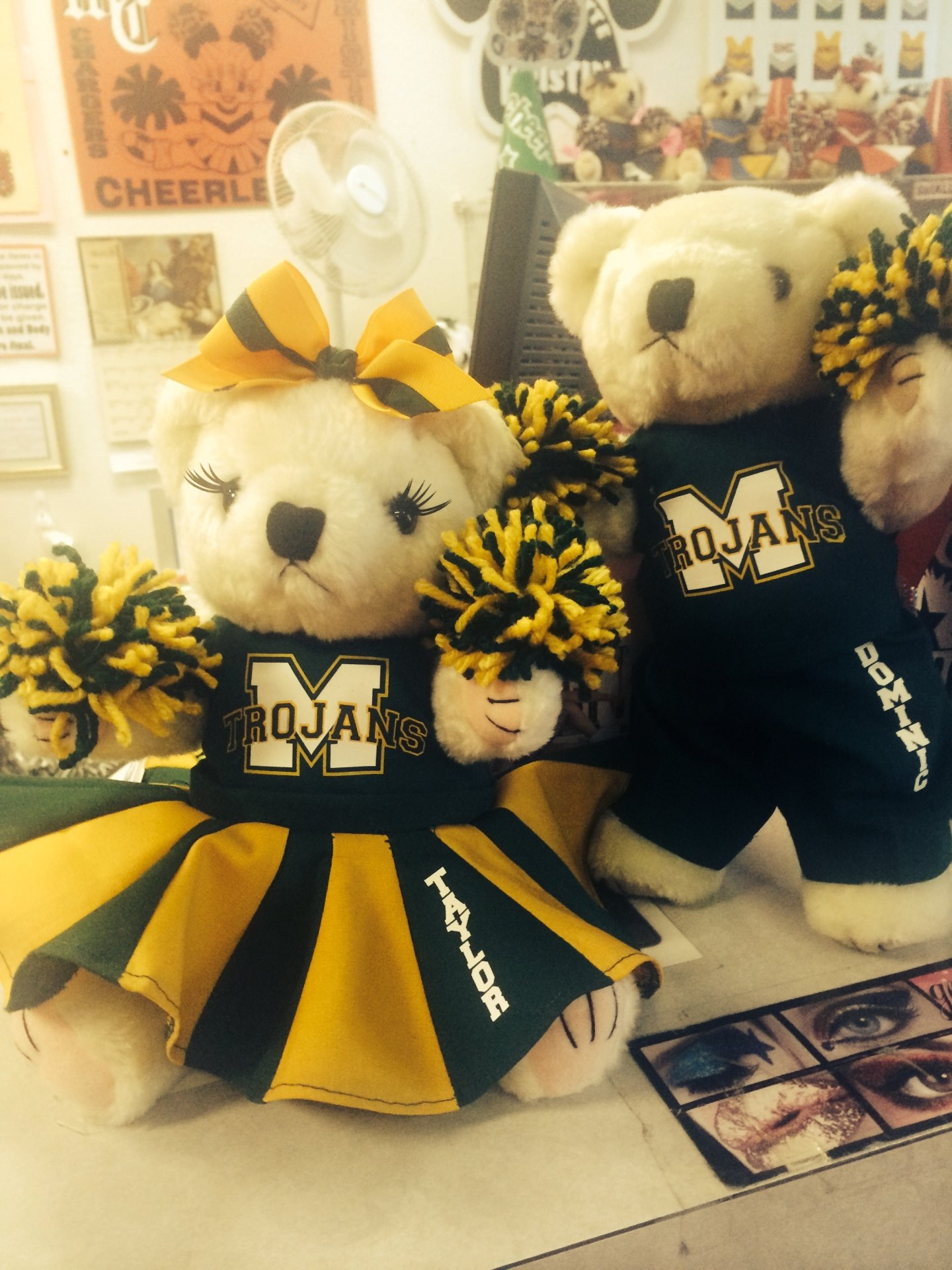 team uniform cheer bear boy and girl