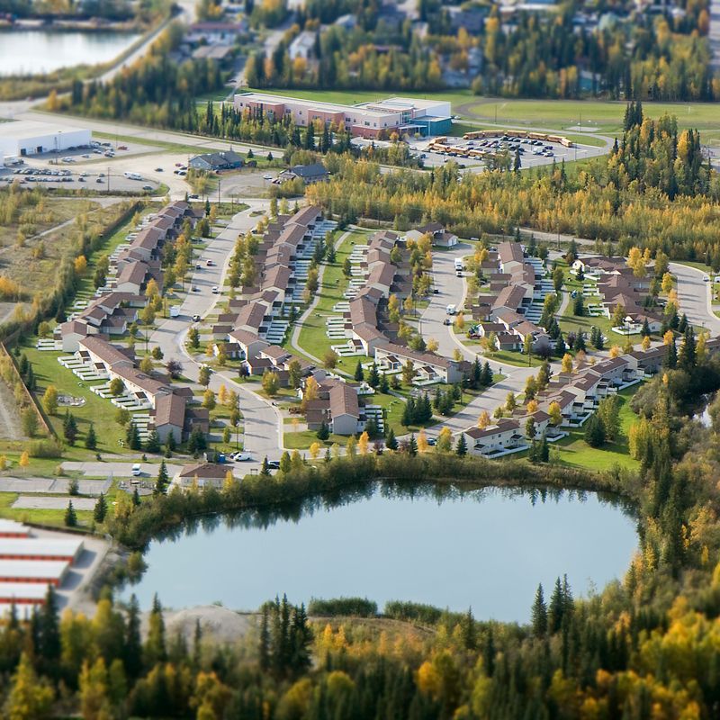 Walden Estates aerial image 2