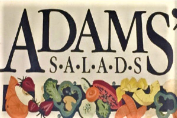 Adam’s Salads Sign